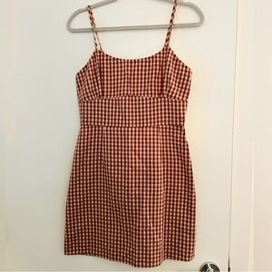 NEW Easel Los Angeles Brown Plaid Dress
New without tags